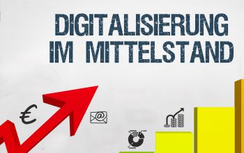 Säulendiagramm zeigt Wachstum durch Fördermittel zur Digitalisierung im Mittelstand