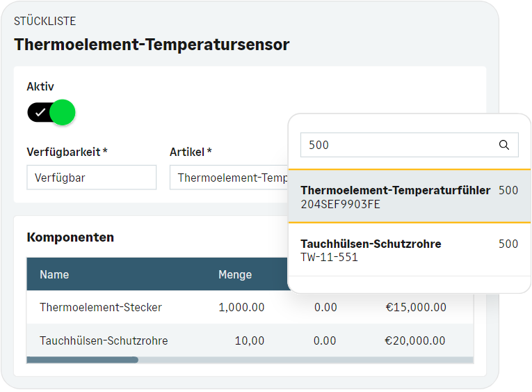 Bestandsverwaltung